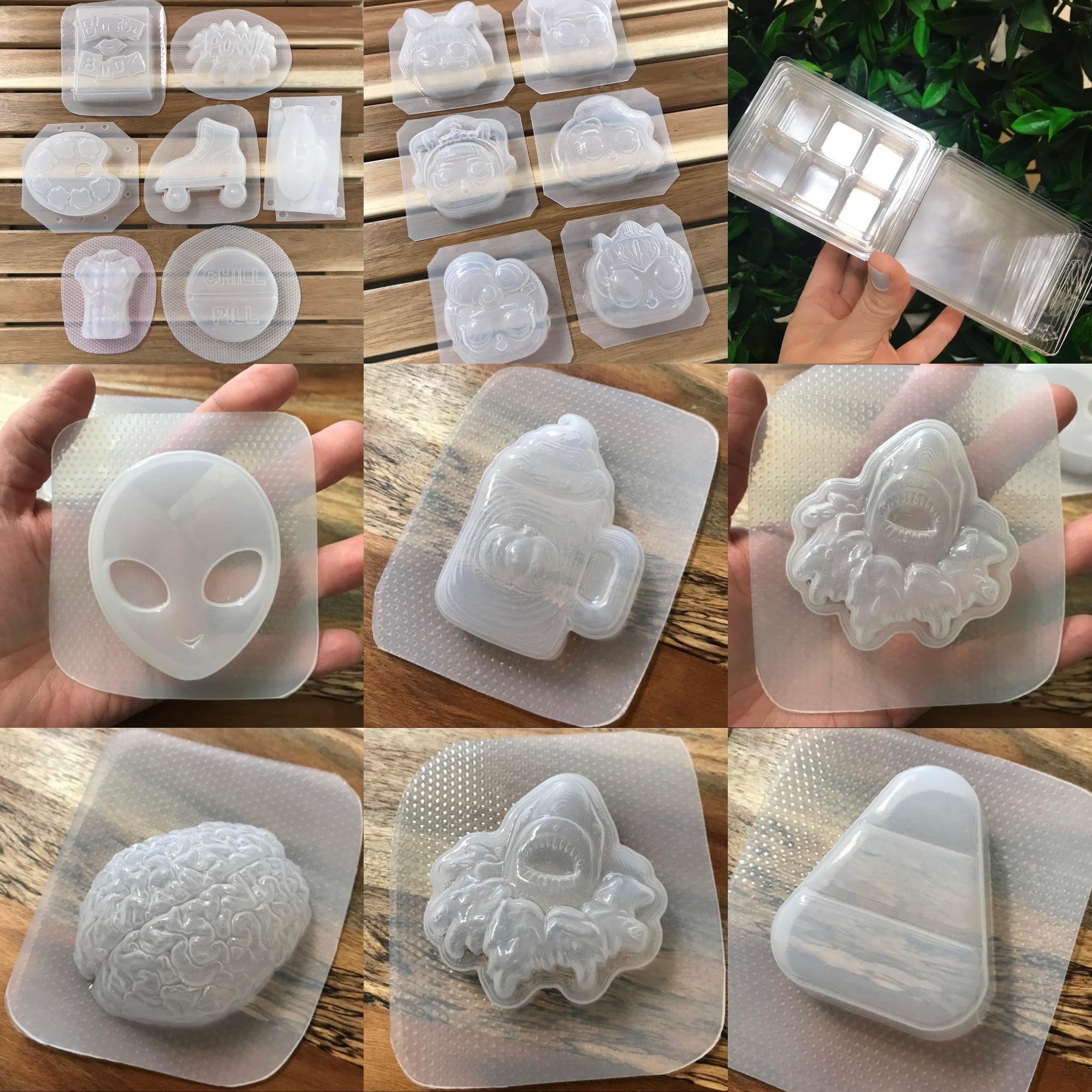 Bath Bomb - Soap - Wax Moulds