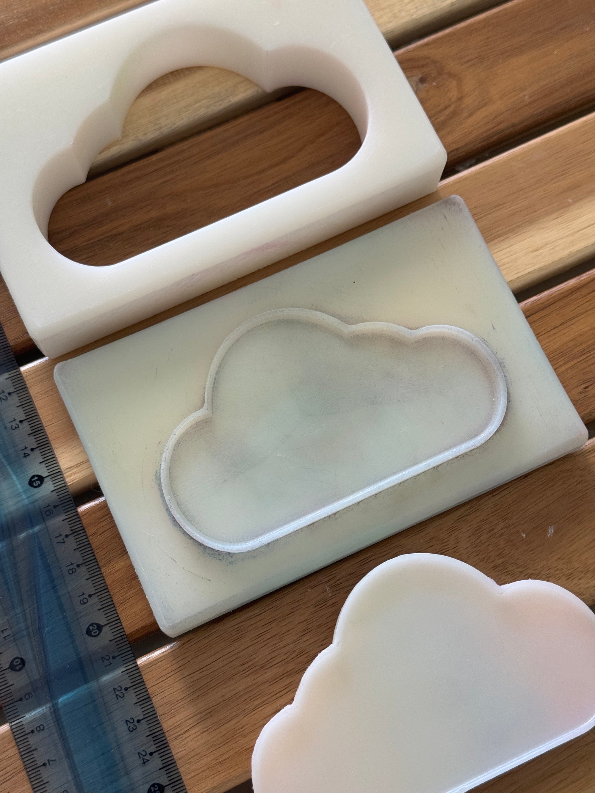 Bath Bomb Press Cloud Mould #419